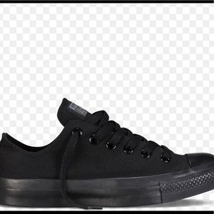 Black low converse